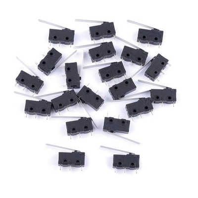 20 PCS AC 5A/125V 3A/250V Long Hinge Lever Micro Limit Switch 3 Pin CYT1110