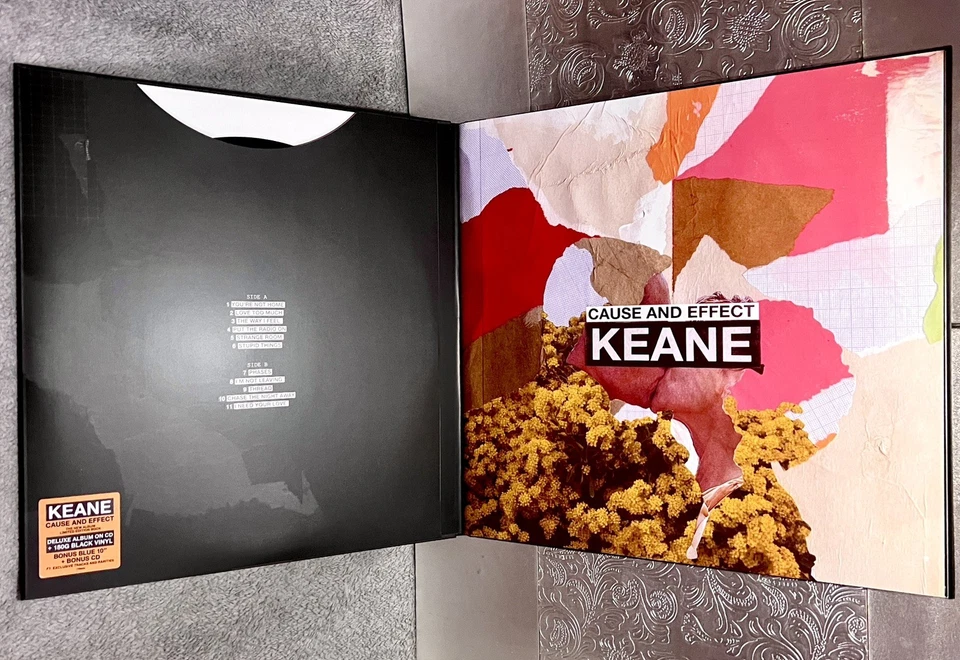 KEANE, CAUSE AND EFFECT, Orig Signed Super Deluxe Book, 12 Vinyl, 2CD, 10" Vinyl - Bild 4 von 4