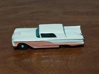 Matchbox Moko Lesney # 75a Ford Thunderbird BPW Black Base VNMint no box