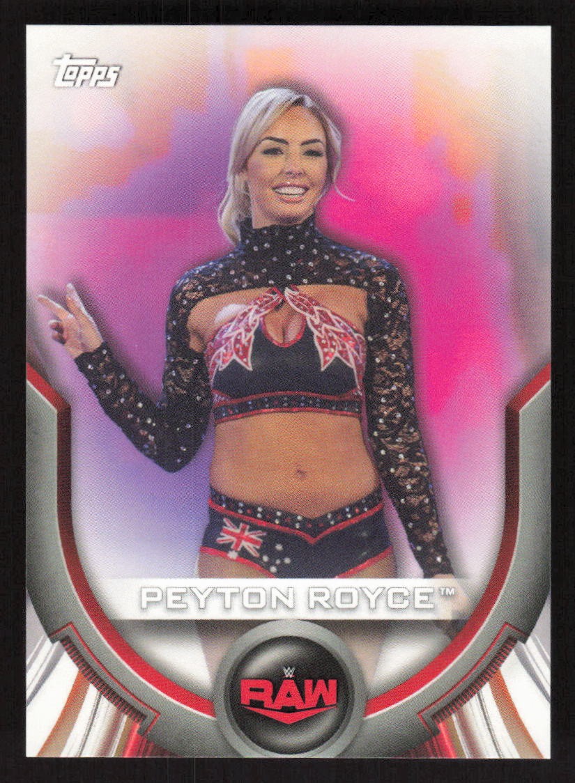 2020 Topps WWE Women's Division Roster Cards Peyton Royce #RC-40