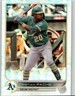2022 Topps Chrome Logofractor Edition Cristian Pache #33 Oakland Athletics