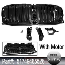 51749465526 Front Radiator Air Shutter Grille With Motor For 19-23 BMW G05 X5 US