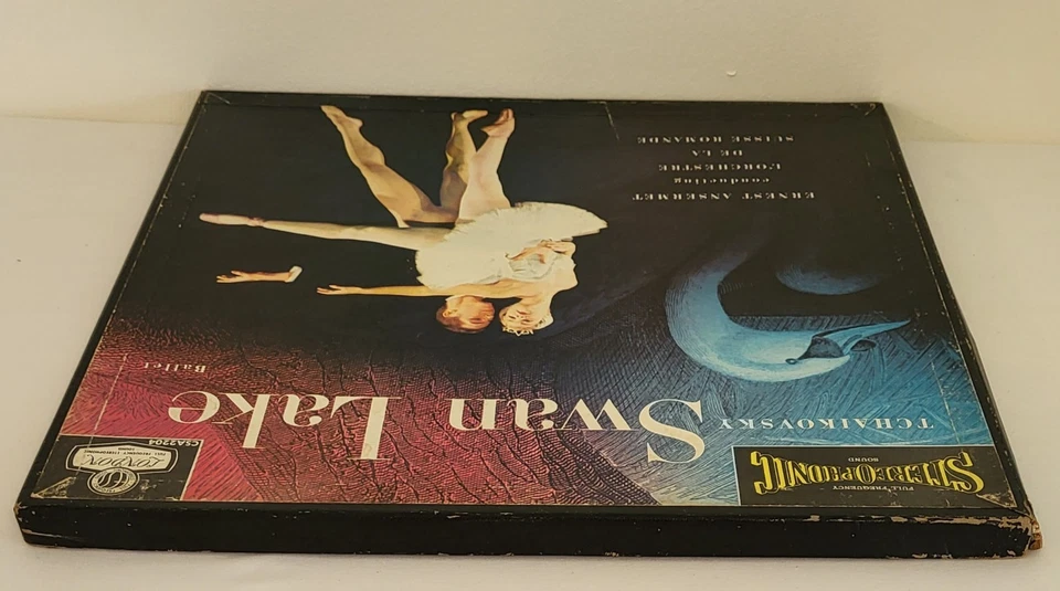 Tchaikovsky Swan Lake Vinyl LP Box Set LONDON CSA 2204 Stereophonic EX / G+ - Image 3 of 4