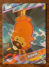   New! Bidoof PM-SSR No. 002 SSR Holo   Eif Origin 4.0 Non-TCG Pokémon  