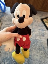 Original Authentic Very Old Walt Disney Mickey Mouse Plush Disney Vintage