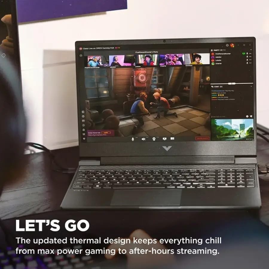 HP Victus 15.6" 144Hz Full HD Intel Core i5 13420H 5