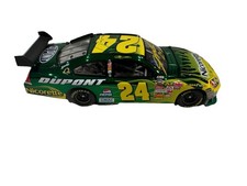 Jeff Gordon Signed 1:24 Nicorette 2007 Chrome Diecast Car BECKETT BAS