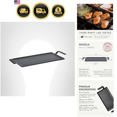 Cookware - Carbon Steel Griddle - Professional Cookware - Crafted in Sweden -...