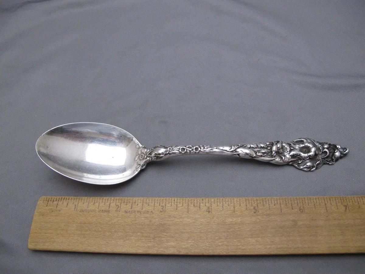 Reed & Barton Antique US Les Six Fleur Spoon Sterling Silver for
