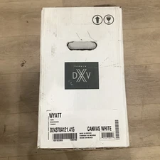 DXV Toilet Tank 1.28 GPF Canvas White Wyatt D24370A121.415