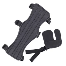 1Set Archery Finger Protector and Arm Guard for Secure Shooting Experience