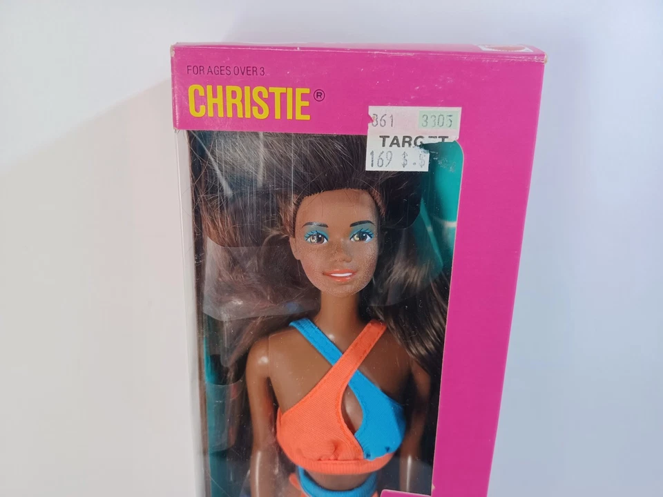 MUÑECA VINTAGE MATTEL 1989 BARBIE "WET 'N WILD" CHRISTIE AA #4121  Foto 2 de 4