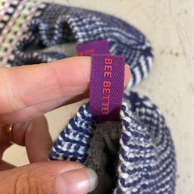 Bombas Gripper Slippers Womens Medium Twilight Navy Knit  display picture 1