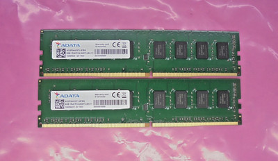 ADATA 16GB (2 X 8GB) 1Rx8 PC4-2400T UA0-11 Desktop Memory RAM.