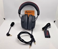 HyperX Cloud Wired Over-Ear Gaming Headset + Microphone + Volume Control