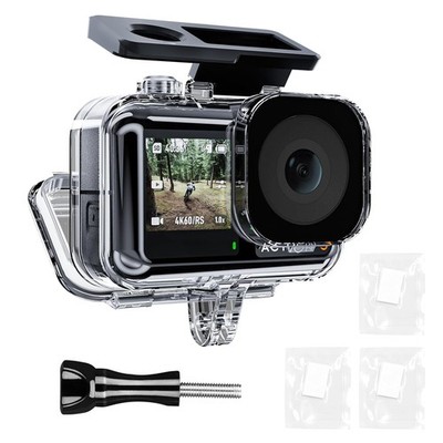 TELESIN Waterproof Case for DJI Osmo Action 5 Pro Action 4/3 Camera Underwater