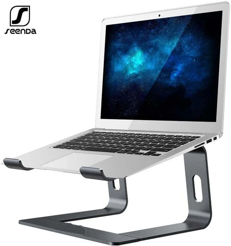 SeenDa Ergonomic Aluminum Laptop Stand – Detachable Riser for MacBook & Laptops - Photo 10/18