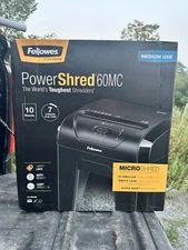 Fellowes 10-Sheet Micro-Cut Microshred Shredder CRC49210