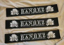 3x Tradicions De Oaxaca Banhex Mezcal Artesanal Bar Mat Black  21" x 3.5"