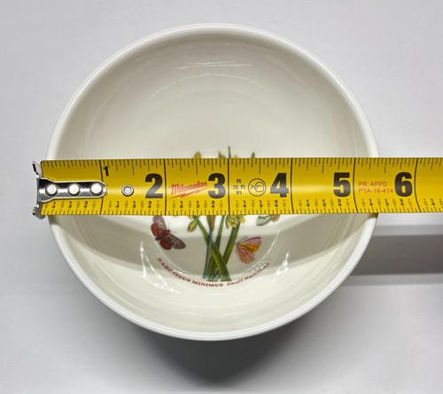 Portmeirion 50th Anniv. Botanic Garden Cereal Soup Salad Bowl Narcissus - Picture 7 of 7