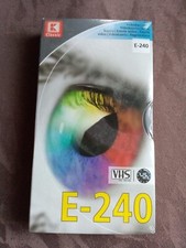 VHS-Cassette E 240 von Kaufland * NEU und Original verpackt * OVP, eingeschweißt