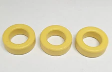 T94-26 Iron Powder Toroid Cores: 3/Lot