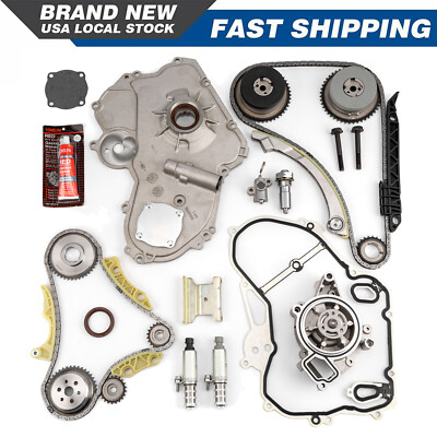 #ad For GM Terrain Chevy Equinox 2.2L 2.4L Ecotec Timing Chain Kit with Water Pump $216.13