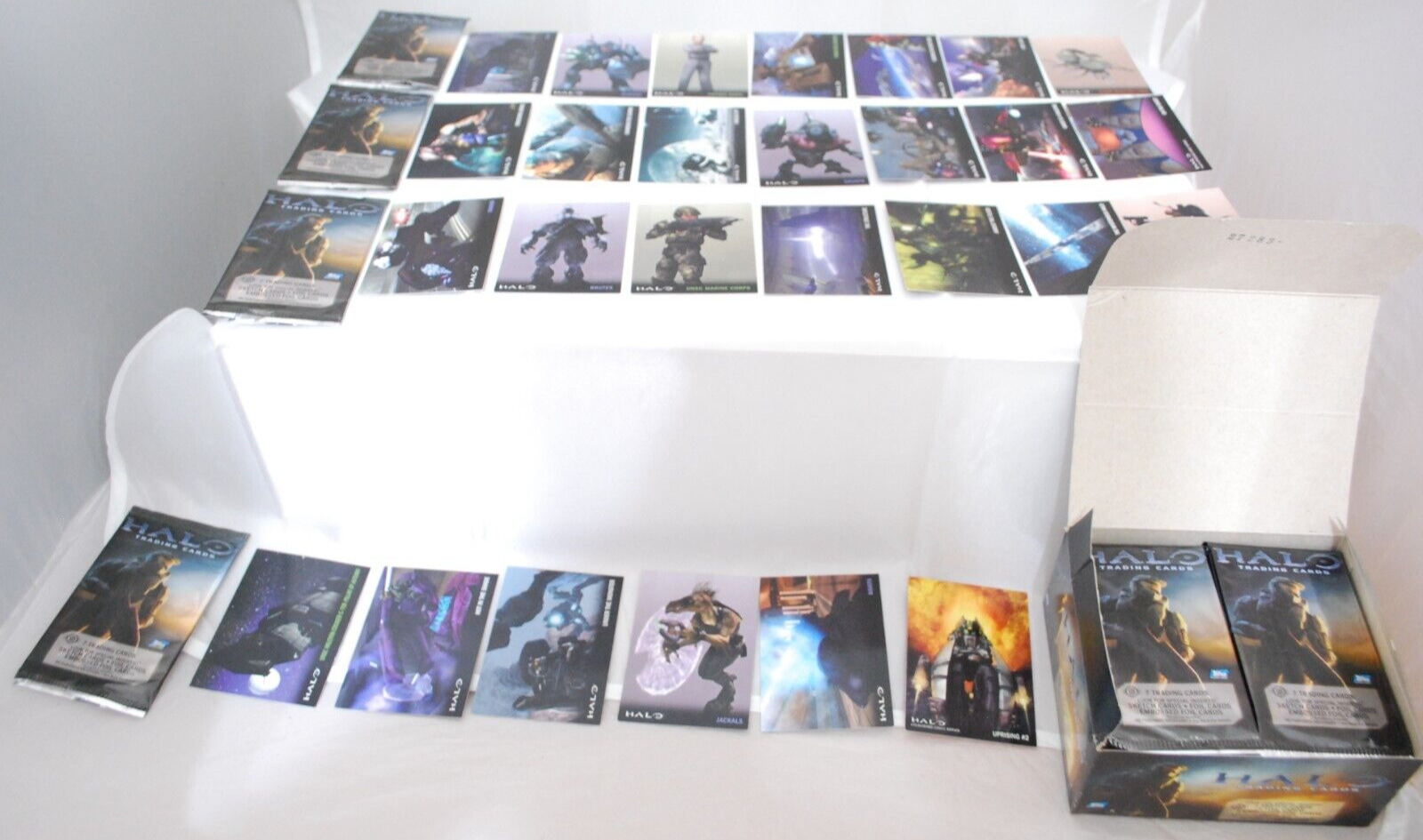 Topps 2007 Halo Trading Cards Hobby Box (20 Sealed Pks 4 Opened PkNo