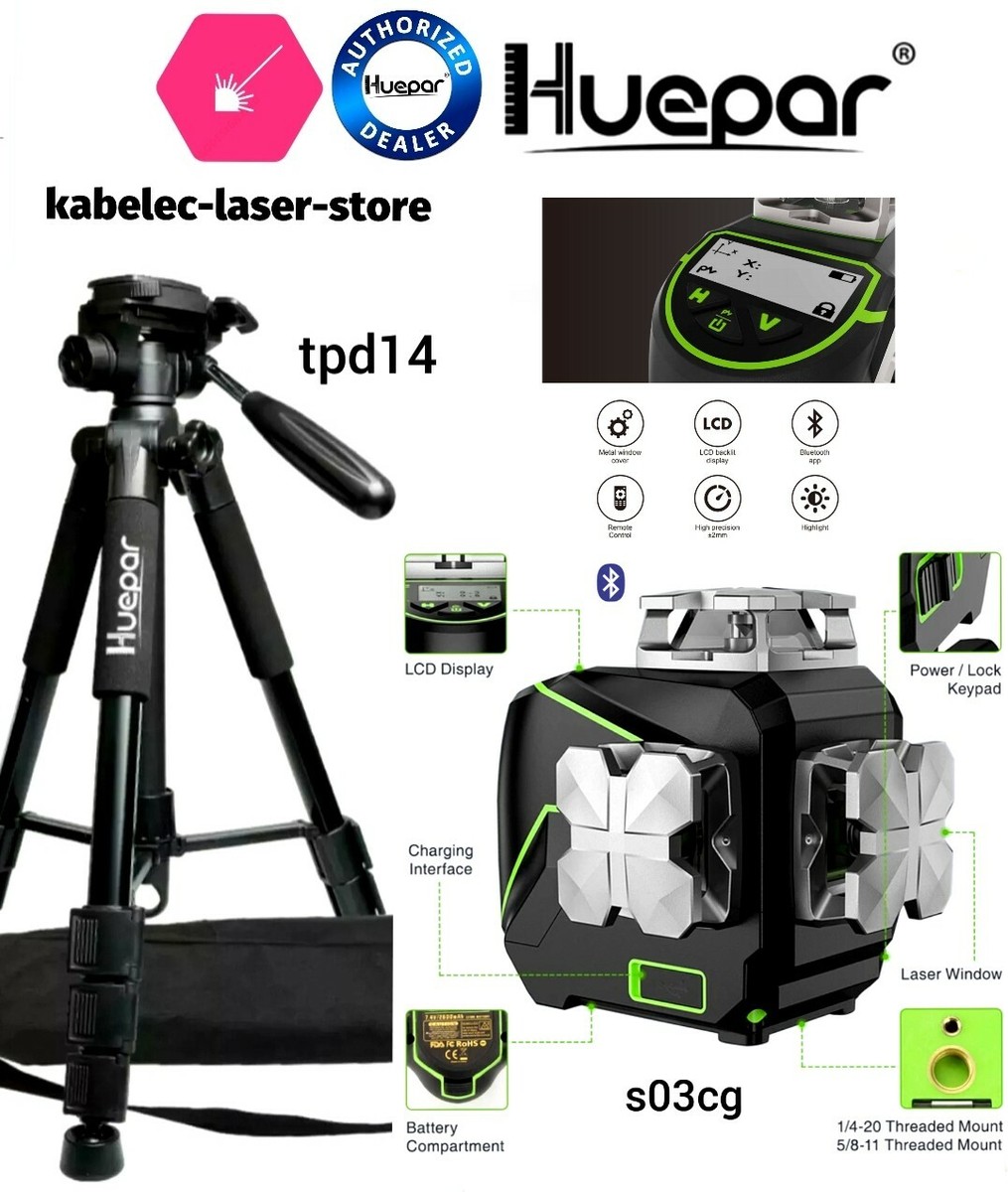 Niveau laser Huepar R03CG : Test et Avis