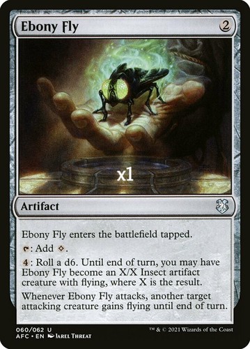 Magic the Gathering MTG Fly (59) Adventures in the Forgotten