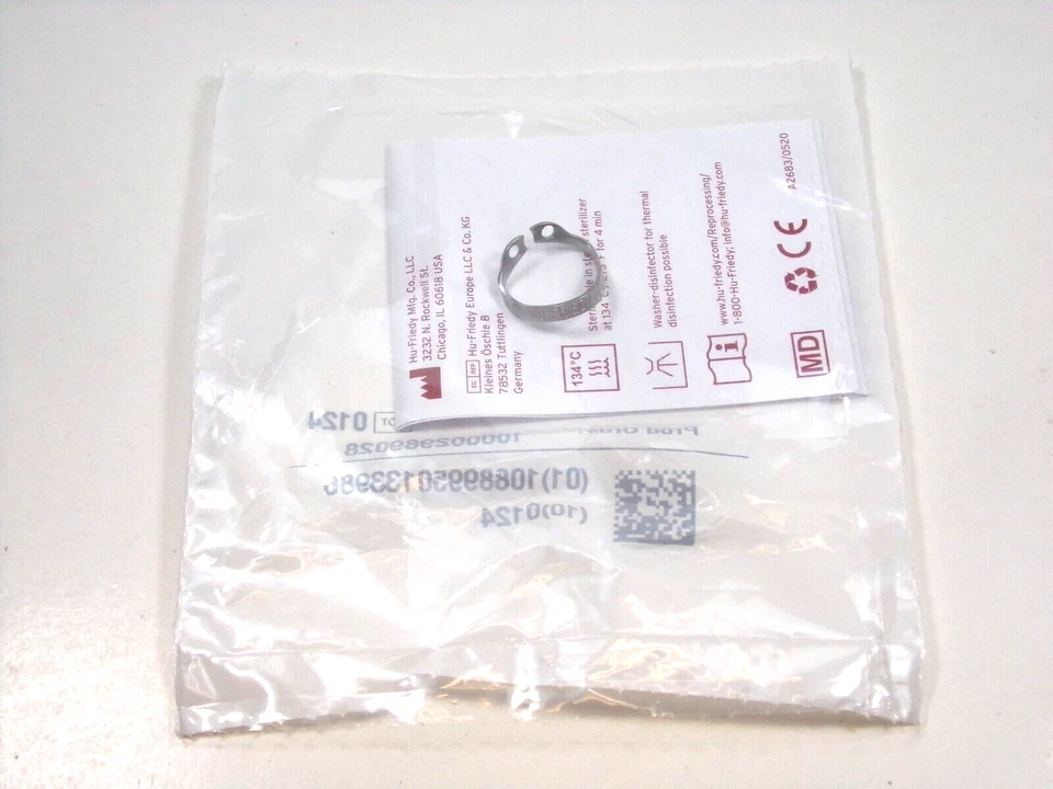 Dental Rubber Dam Clamp No.B4 RDCMB4 HU FRIEDY