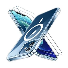 Temdan Magnetic Case for iPhone 12 Case for iPhone 12 Pro Case,[Compatible wi...