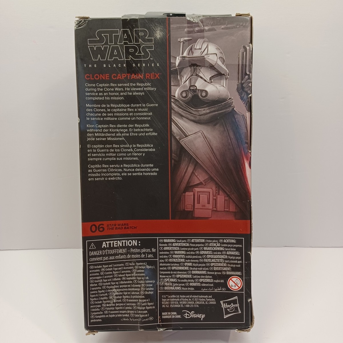 Hasbro - Star Wars Black Series The Bad Batch Clone Captain Rex