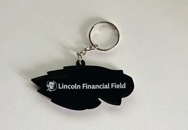 Philadelphia Eagles NFL Officially Licensed Rubber Keychain 3.5" - Image 2 of 4