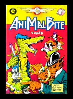 ANIMAL BITE COMIX #1, 1979, 1ST PRINT, DOUG HANSEN, EVERYMAN STUDIO, UNDERGROUND