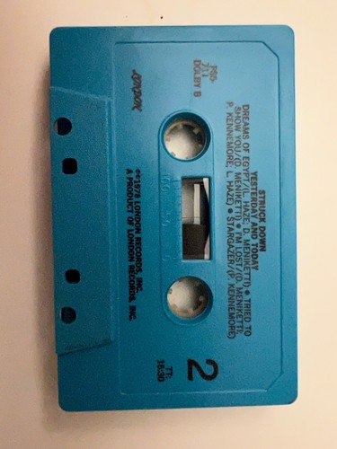 Yesterday and Today Struck Down Cassette London Records Play Tested 1978 - Picture 5 of 5
