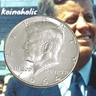1964 SILVER Kennedy Half Dollar, Brilliant UNCIRCULATED, 90%, Fast Ship 🚢