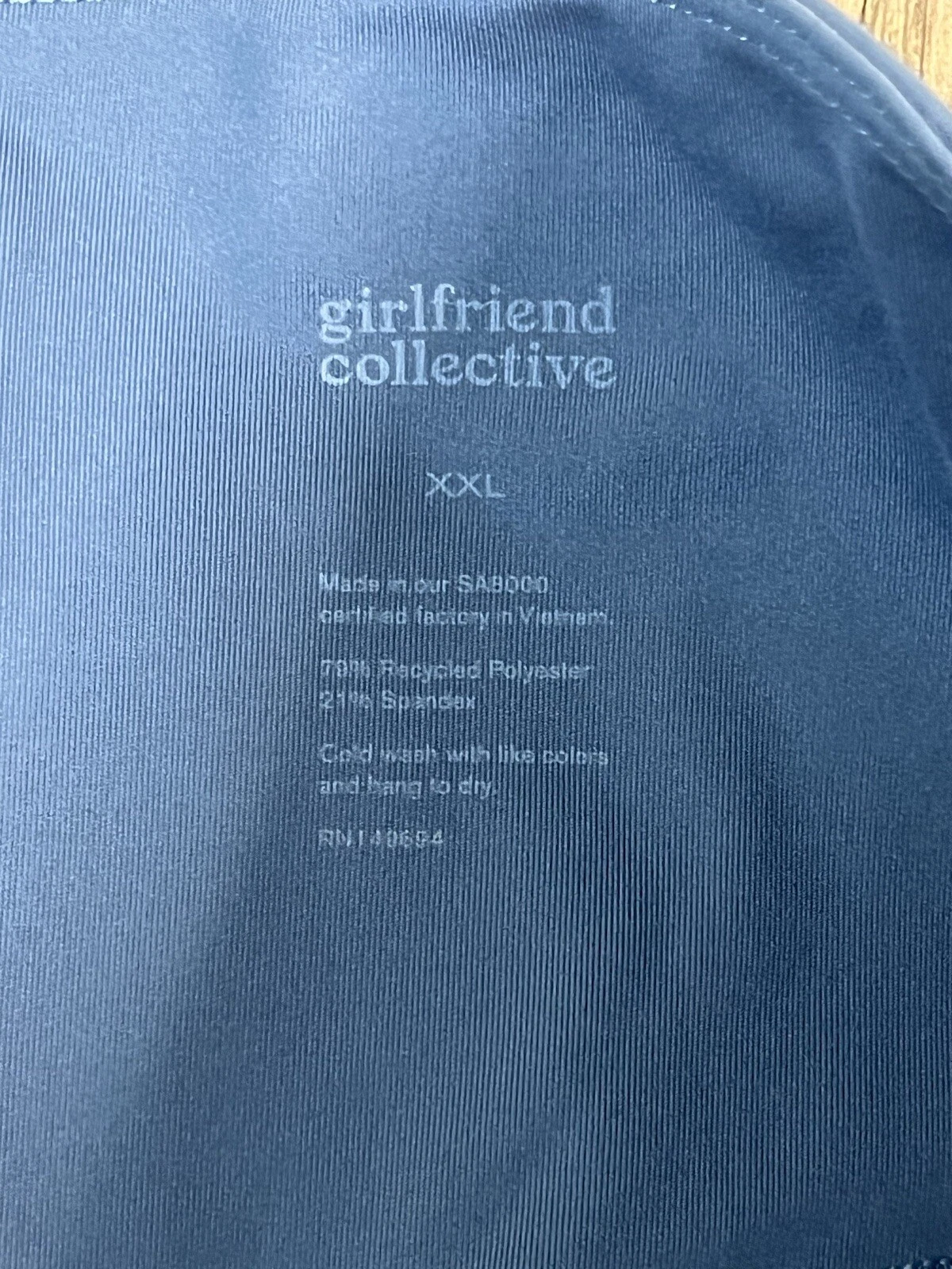 girlfriend-collective slate activewear leggings