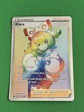 2021 Klara Trainer Card Secret Art Rainbow Rare 217/198 on eBay