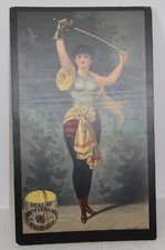 ANTIQUE SEAL OF NORTH CAROLINA  SIGN GREENBACK SMOKING TOBACCO VICTORIAN-FENCER