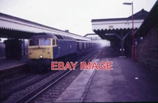 PHOTO  CLASS 47 NO 47357 AT GROVE PARK STATION 2-87
