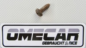 Schraube Griffleiste VW Golf 2 CL GL GT GTI 16V G60 Heckklappe Einzugsmuttern