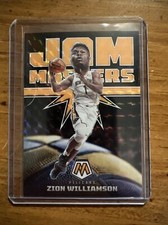2021-22 Mosaic Zion Williamson Jam Masters Fluorescent Orange /25