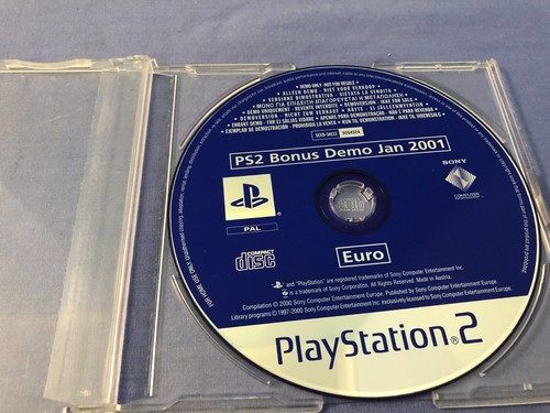 PS2 Official PlayStation Magazine Australia Bonus Demo Jan 2001 SCED-50133
