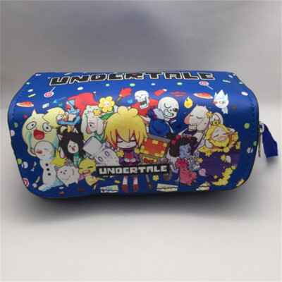 Undertale Sans Papyrus Pen Bag Handbag Makeup Case Storage Cute Student Travel