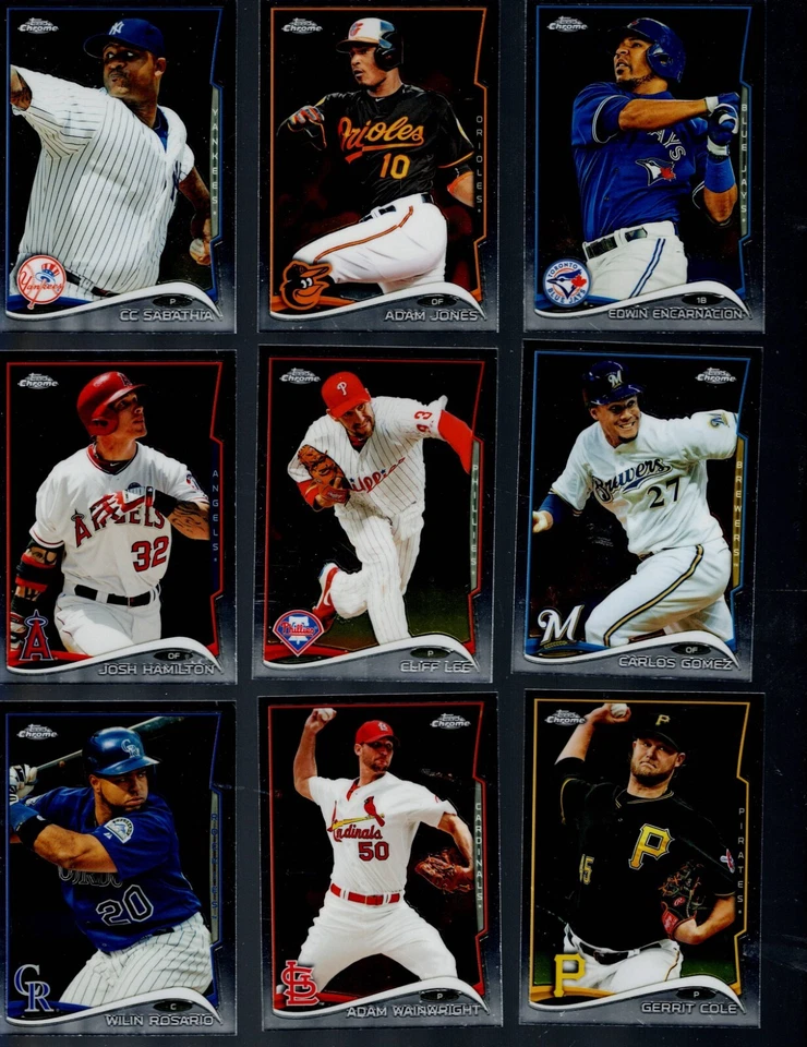 -2014 TOPPS CHROME Baseball Complete Your Set BUY MORE SAVE MORE - Image 3 of 4