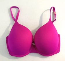 NWT PINK Victoria  s Secret Wear Everywhere Push Up Bra Magenta Pink Sz 32DD New