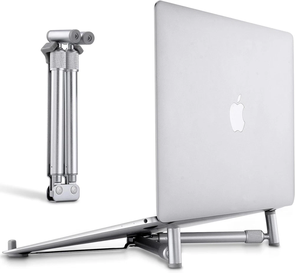 Laptop Stand Adjustable Laptop Stand for Macbook Pro Aluminum Desk Foldable US