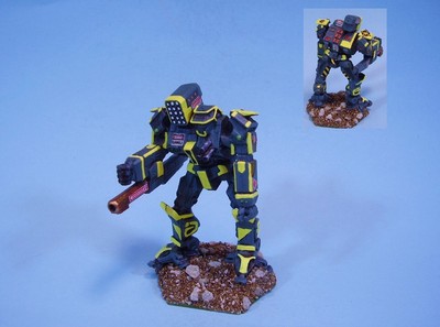 Battletech painted Thunderbolt battlemech YG