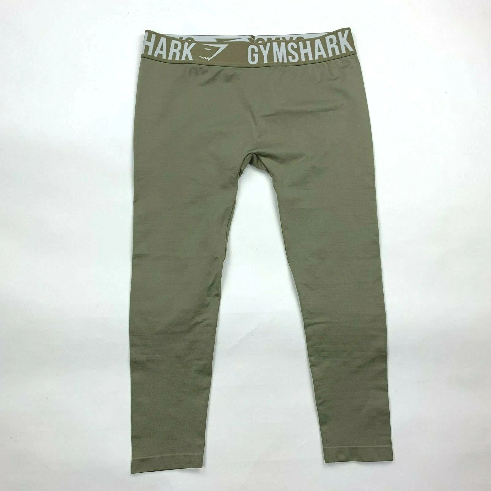 gymshark fit seamless cropped spell out elastic waist leggings